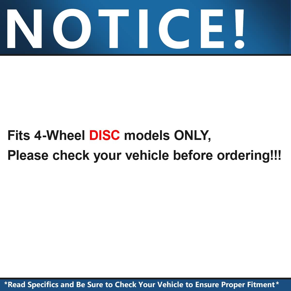 Detroit Axle - Brake Kit for 2009-2010 2014-2018 Toyota Corolla 2009-2013 Matrix 2009-2010 Pontiac Vibe, Disc Brakes Rotors Ceramic Brake Pads Front and Rear Replacement