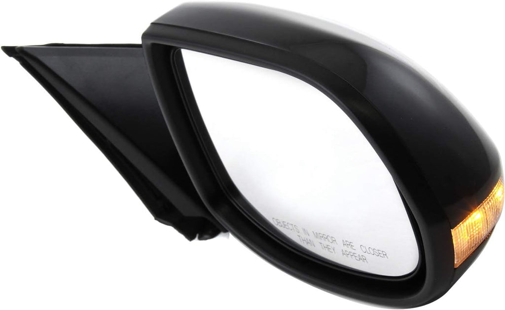 Kool Vue Passenger Side Power Heated Mirror for Acura TSX 2009-2014, Signal Light & Memory, Paintable, Automotive Exterior Accessories, Passenger Side Mirror Replacement