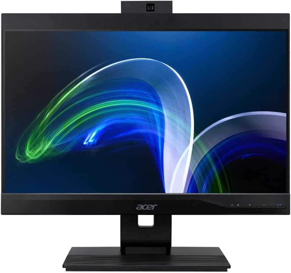 acer Veriton Z4680G-I71170S1 Business All-in-One 21.5' FHD Display (Intel i7-11700, 16GB DDR4, 1TB PCIe SSD, Intel UHD 730, WiFi 6, Webcam, Bluetooth 5.1, Win 11 Pro) (Renewed)