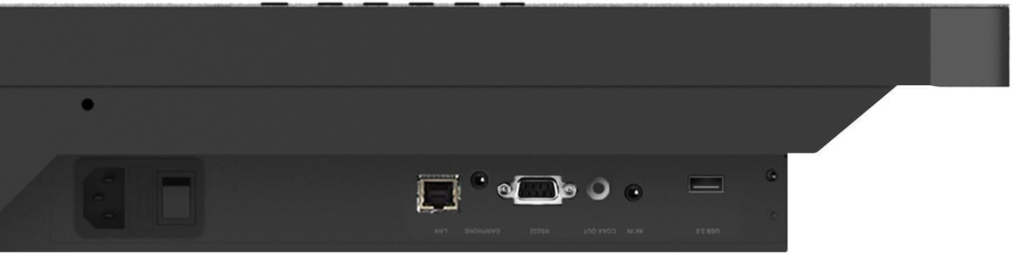 ViewSonic IFP6550 65 Inch ViewBoard 4K Interactive Flat Panel Display with 40-Point Touch, Integrated Microphone and HDMI, VGA, RJ45