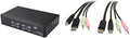 StarTech.com 4-Port DisplayPort KVM Switch & 4 in 1 DisplayPort KVM Switch Cable