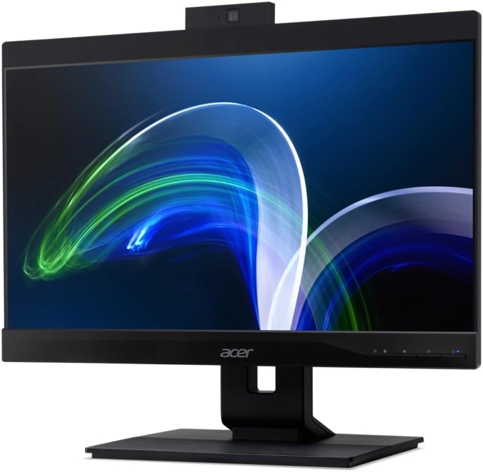 acer Veriton Z4680G-I71170S1 Business All-in-One 21.5' FHD Display (Intel i7-11700, 16GB DDR4, 1TB PCIe SSD, Intel UHD 730, WiFi 6, Webcam, Bluetooth 5.1, Win 11 Pro) (Renewed)