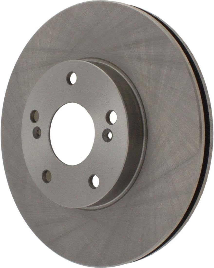 Ceramic Brake Pads w/Vented Rotors 11.1inch (282mm) for Honda Civic 1.8L 2006 2007 2008 2009 2010 2011, for Acura CSX 2.0L 2006 2007 2008 2009 2010 2011 6Pcs Front Replacement Brakes Kit