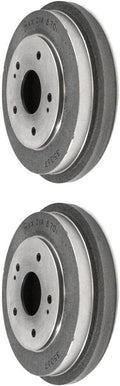 Rear Brake Drum 2 Piece Pair Set Replacement Brake Kit fits Honda Civic 1.8L 2006 2007 2008 2009 2010 2011 2012 2013 2014 2015, fits Honda CR-V 2.0L 1997 1998 1999 2000 2001