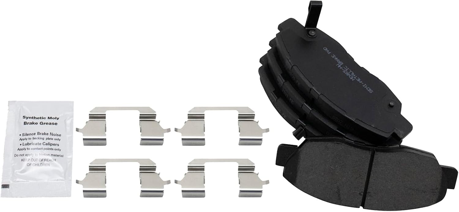 Front Brake Pad & Rotor Kit, with Chemical Kit Semi-Metallic Compatible with 2006-2011 Honda Civic