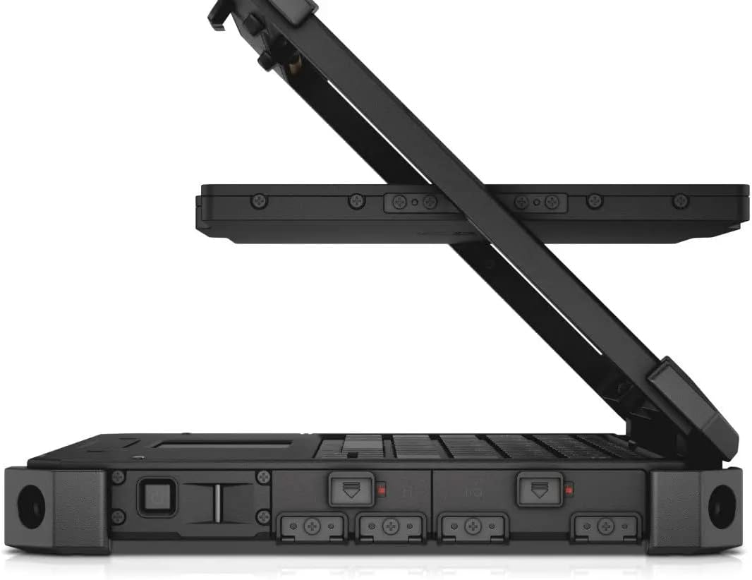 Dell Latitude Extreme Rugged 7214 FHD 1920 x 1080 Laptop PC Touchscreen 2 in 1 Intel Core i5-6300U 2.4Ghz Processor, 8GB DDR4 Ram, 512GB SSD, WiFi & Bluetooth, Windows 10, Black (Renewed)
