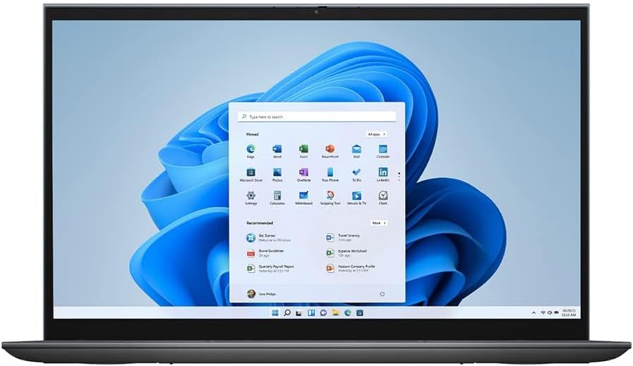 Dell - Inspiron 7000 2-in-1 14' FHD IPS Touch-Screen Laptop - AMD Ryzen 5 5500U - 8GB Memory - 256GB Solid State Drive – Blue – i7415-A906BLU-PUS
