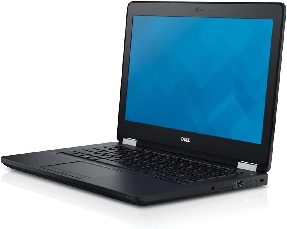 Dell Latitude E5270 Intel Core i7-6600U X2 2.6GHz 8GB 256GB SSD 12.5', Black (Renewed)