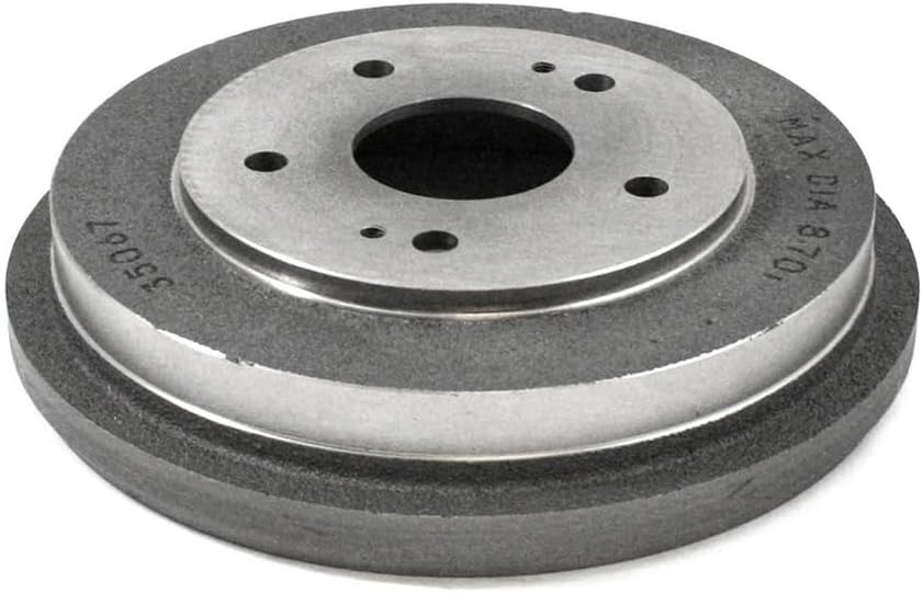 Rear Brake Drum 2 Piece Pair Set Replacement Brake Kit fits Honda Civic 1.8L 2006 2007 2008 2009 2010 2011 2012 2013 2014 2015, fits Honda CR-V 2.0L 1997 1998 1999 2000 2001