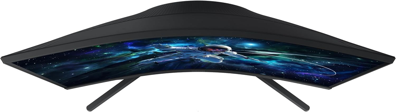 Samsung 27-in G55C Odyssey Curved Gaming Computer LED Monitor - LS27CG552ENXZA Bundle w 2 Year Assurance Add-On
