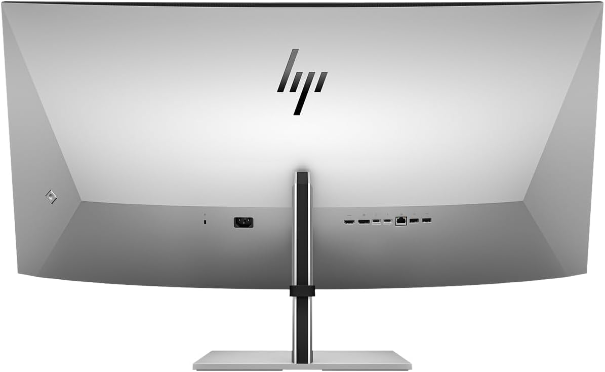 HP Series 7 Pro 40-inch 740pm 5K2K WUHD 2160P Conferencing Monitor, with Webcam, Mic, Speaker, Daisy Chain, Full Dock, HDMI, DisplayPort, USB Hub, USB-C with 100W PD