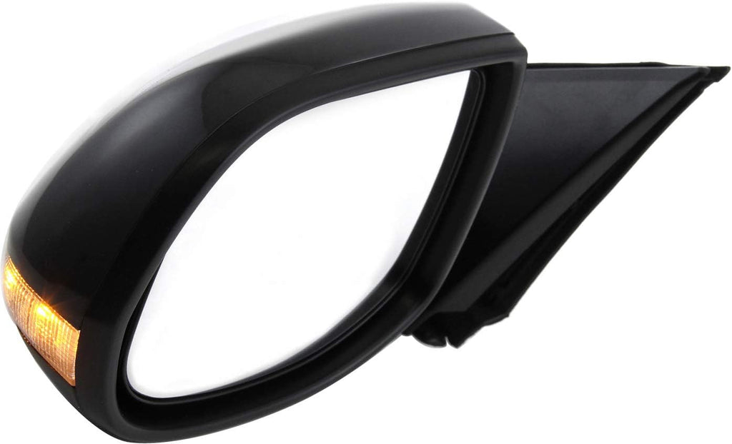 Kool Vue Driver Side Power Heated Mirror for Acura TSX 2009-2014 With Signal Light; Without Memory Paintable Sedan