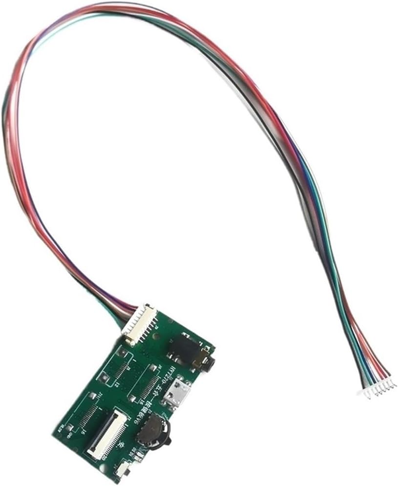 Fit NT156WHM N156BGN Monitor Portable EDP 40 Pin Modification Kit 15.6' USB Micro Metal Case+Controller Board 1366 * 768 HDMI-Mini,Laptop Accessories(N156BGN-E31 and Case)