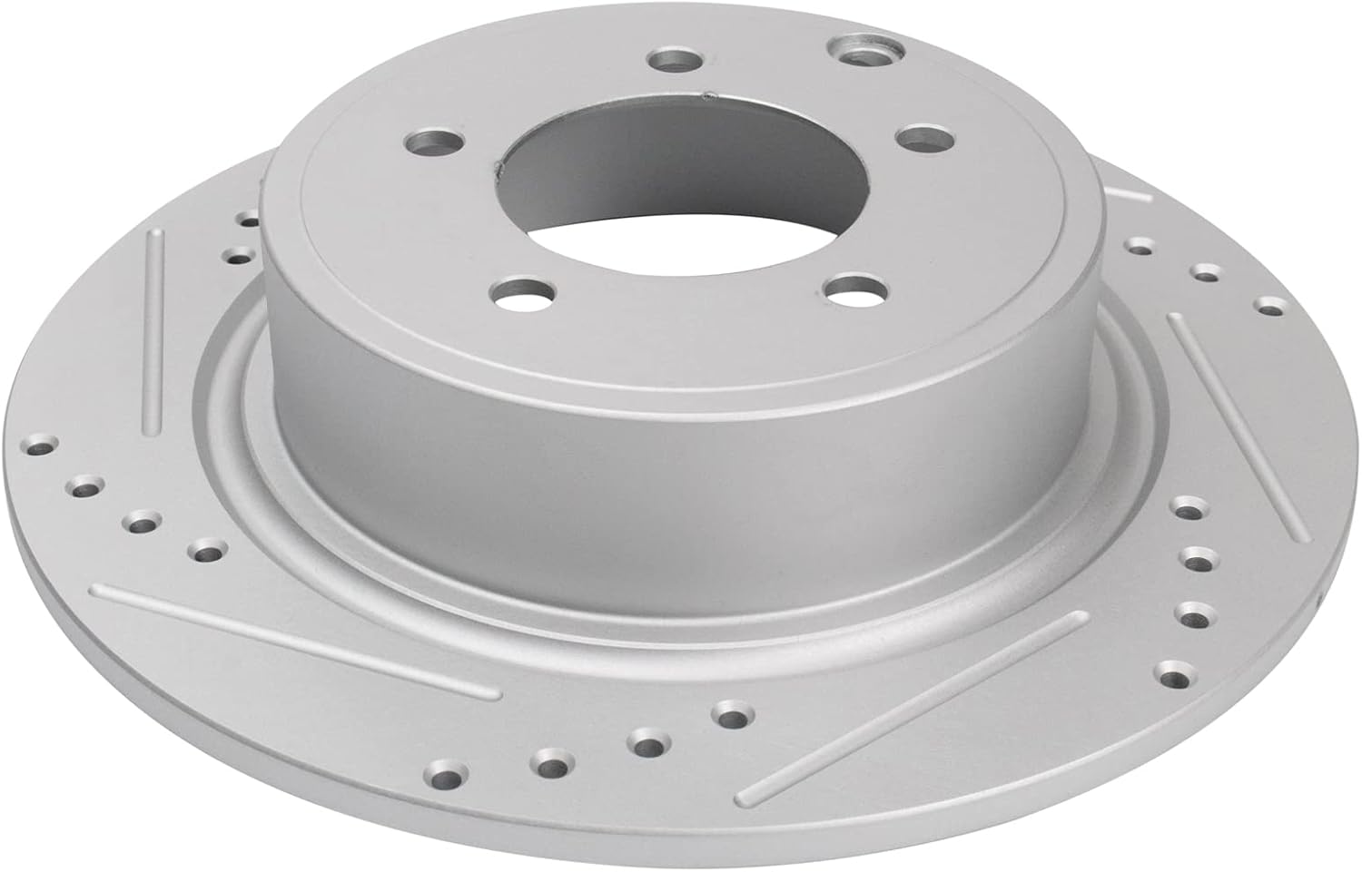 TRQ Front & Rear Brake Performance Rotor Kit Compatible with Chrysler Dodge Jeep Mitsubishi