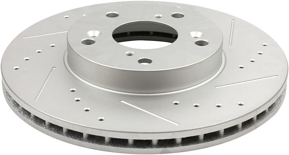 ECCPP D914-7795 31305 Front 2pcs Brake Rotors + 4pcs Pads Fit For 2014-2015 for Acura ILX,2003-2012 for Honda for Accord,2013-2015 2017 2018 for Honda Civic,2002-2004 for Honda CR-V Brake Kit
