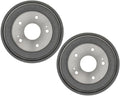 Brake Drum 2X Rear Automotive Replacement Brake Kit for Honda Civic 1.8L 2006 2007 2008 2009 2010 2011 2012 2013 2014 2015