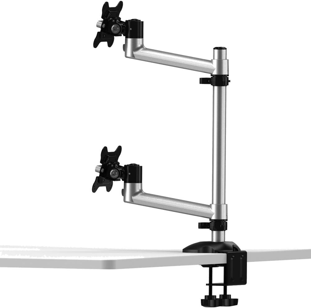 Dual Monitor Desk Mount for Apple Top Down with Single Arms (BL-AP18)