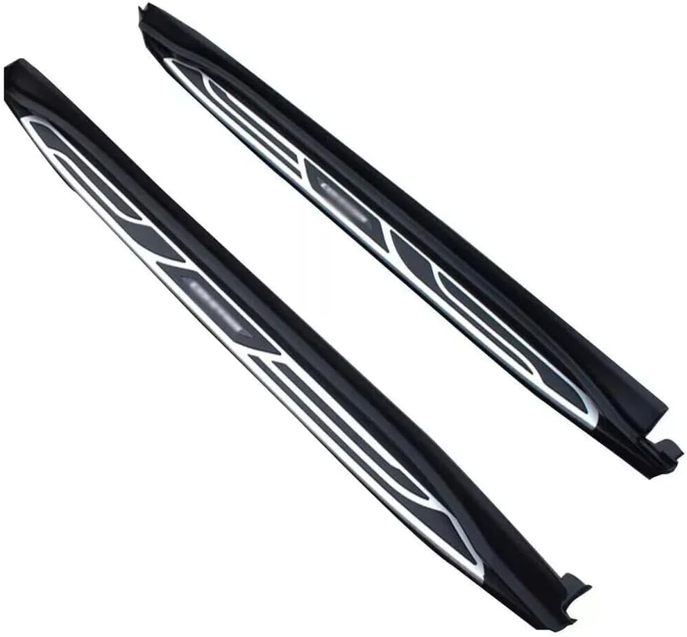 2PCS Running Boards Fits for Jeep Compass MP/552 2017-2025 Automotive Exterior Accessories Side Step Aluminium Pedal (with Brackets)
