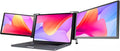 Portable Monitor for Laptop,1080P FHD IPS Workstation 10/12/13 Inch Portable Tri-Screen for Laptop (10 inch (13~14 inch))