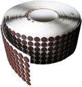 The Felt Store Button Rolls – ¾ Diameter Medium Duty Felt Pads – 1/8' Thick, Floor & Furniture Protectors, Brown – 3500 PCS