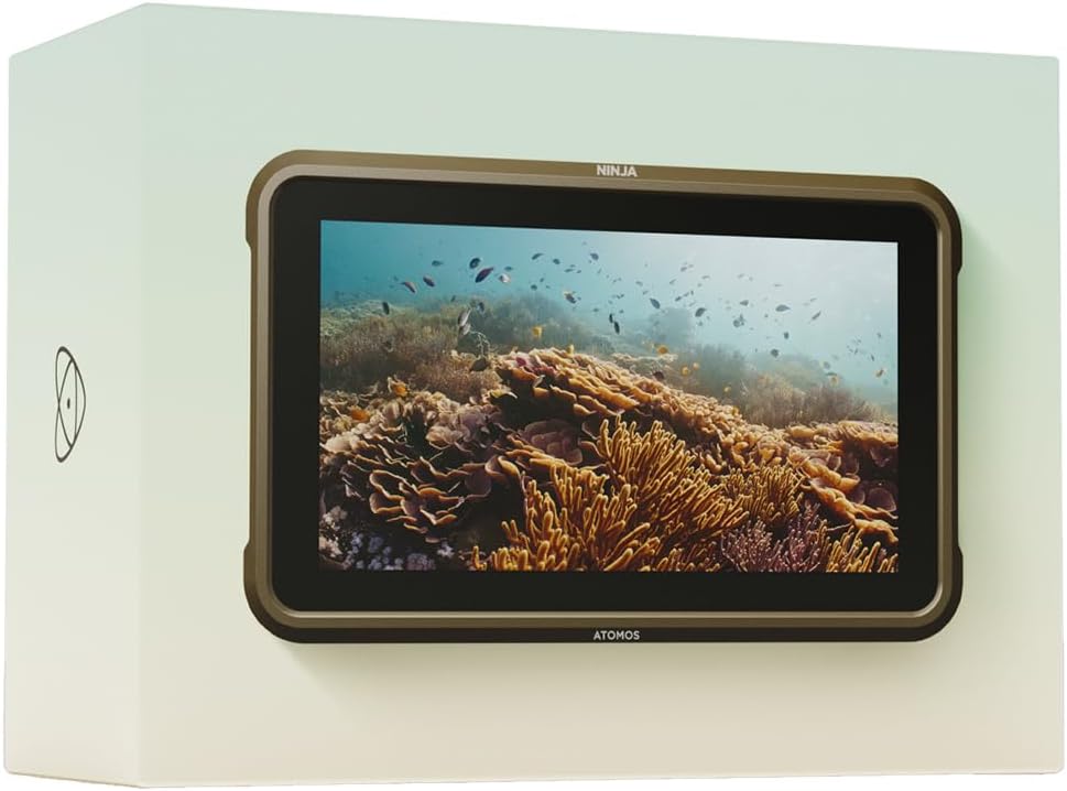 Atomos Ninja 5.2' 4K HDMI Recording Monitor + 240GB SE4 2.5' SSD Bundle – Portable On-Camera Recorder for DSLR, Cinema & Mirrorless Cameras