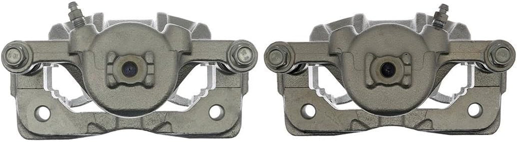 2X Disc Brake Caliper Assembly Front Automotive Replacement Brake Kit for Honda Civic 1.3L 2006 2007 2008 2009 2010 2011, for Honda Fit 1.5L 2007 2008
