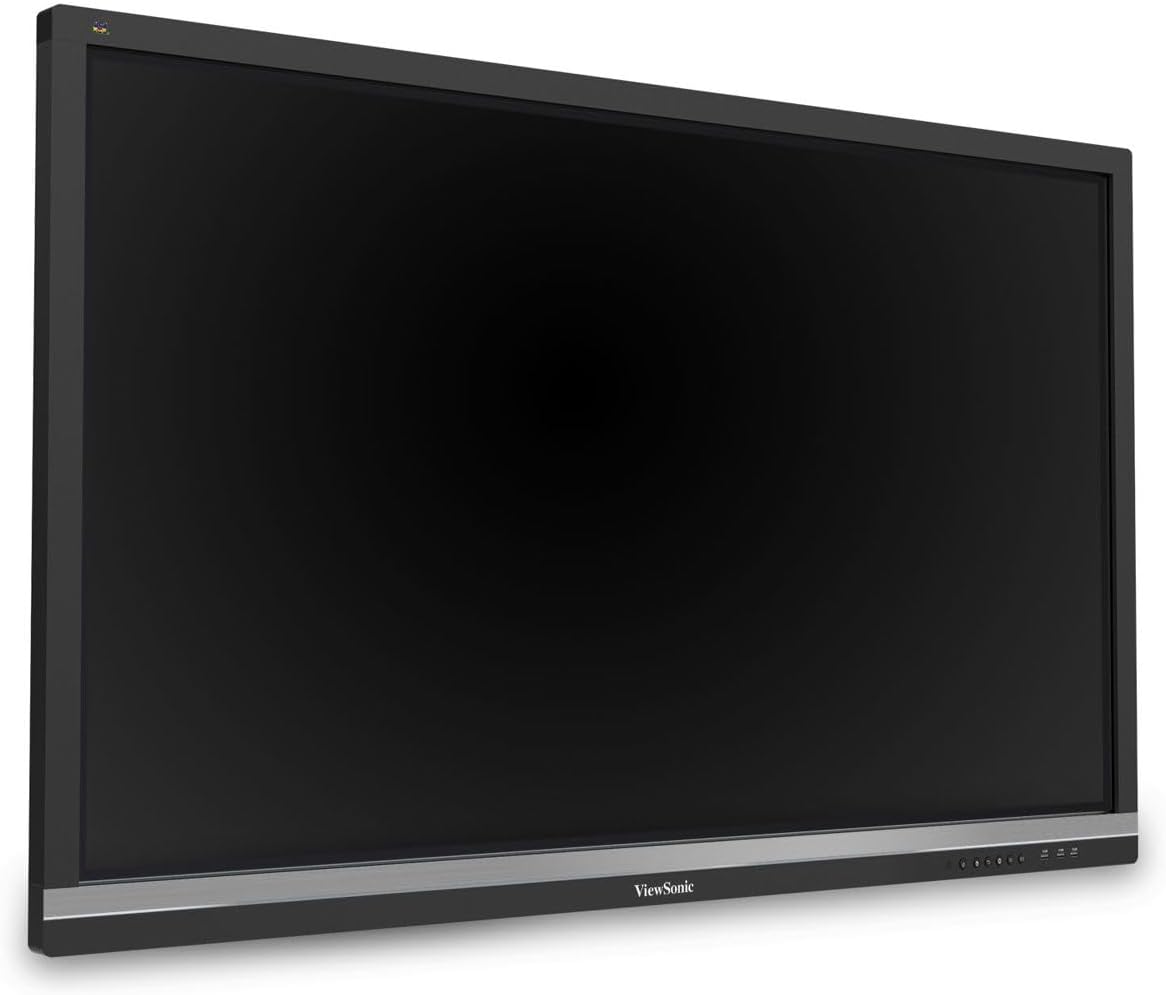 ViewSonic 55' 4K Touch Enabled ViewBoard Smart Display with WiFi Adapter and Mobile Trolley Cart
