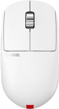 Pulsar Gaming Gears - X2H eS Wireless Gaming Mouse, Limited Edition, Symmetrical, Optical Switch, OLED Display, Driverless, PAW3395 Sensor, 100H Battery, 4K dongle Included (Medium, White)