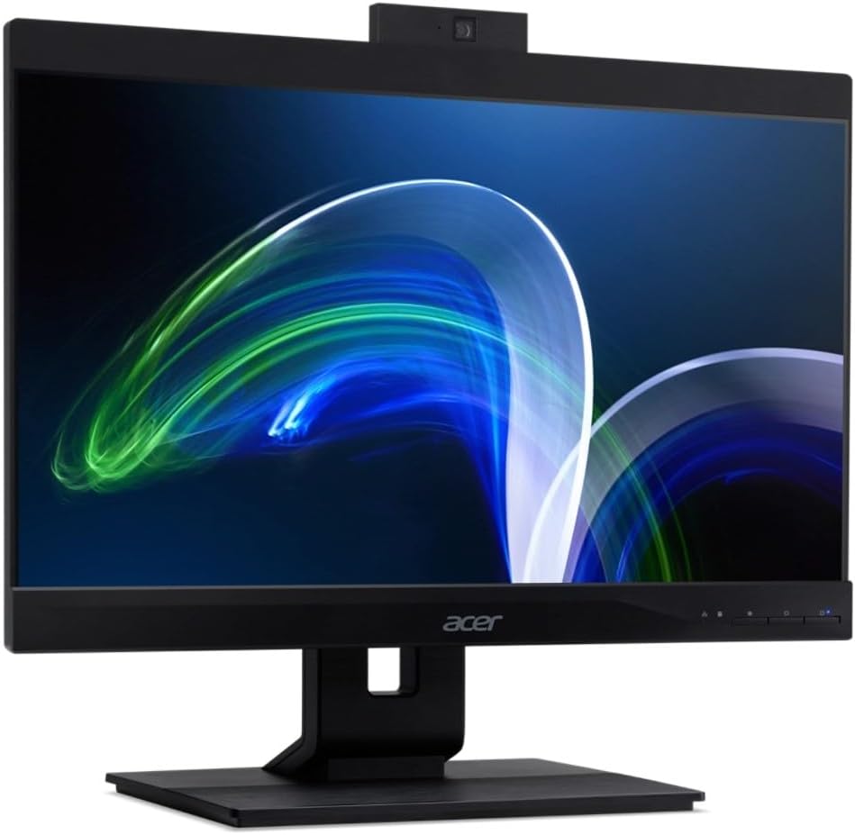 acer Veriton Z4680G-I71170S1 Business All-in-One 21.5' FHD Display (Intel i7-11700, 16GB DDR4, 1TB PCIe SSD, Intel UHD 730, WiFi 6, Webcam, Bluetooth 5.1, Win 11 Pro) (Renewed)