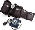 ADC Multikuf 732 4-Cuff EMT Kit with 804 Portable Palm Aneroid Sphygmomanometer, Child, Small Adult, Adult and Large Adult BP Cuffs (13-50 cm), Black Nylon Zipper Storage Case, Muli-Color