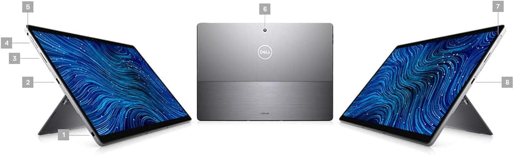 Dell Latitude 7320 Detachable Detachable 2-in-1 Laptop Tablet Touch | 13' 1920x1280 FHD+ | Core i5-1140G7-512GB SSD Hard Drive - 16GB RAM | 4 cores @ 4.2 GHz Win 11 Pro Black (Renewed)