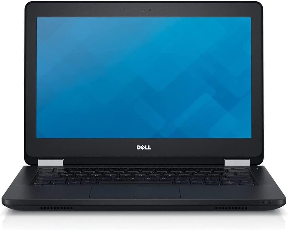 Dell Latitude E5270 Intel Core i7-6600U X2 2.6GHz 8GB 256GB SSD 12.5', Black (Renewed)