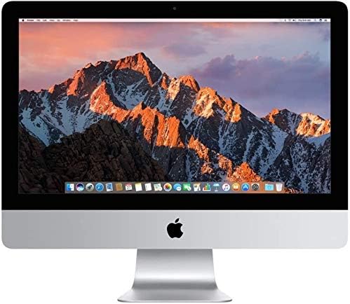 Apple Mid 2017 iMac with 2.3GHz Dual-core Intel Core i5, 21.5-inch, 16GB RAM, 256GB SSD, Silver (Renewed)