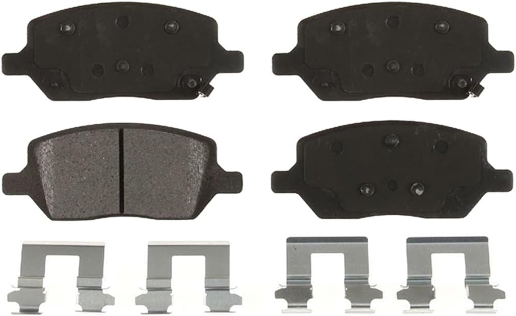 Detroit Axle - Rear Brake Calipers w/Bracket Ceramic Brake Pads Kit Replacement for 2005-2009 Uplander Terraza Montana Relay - 6pc Set