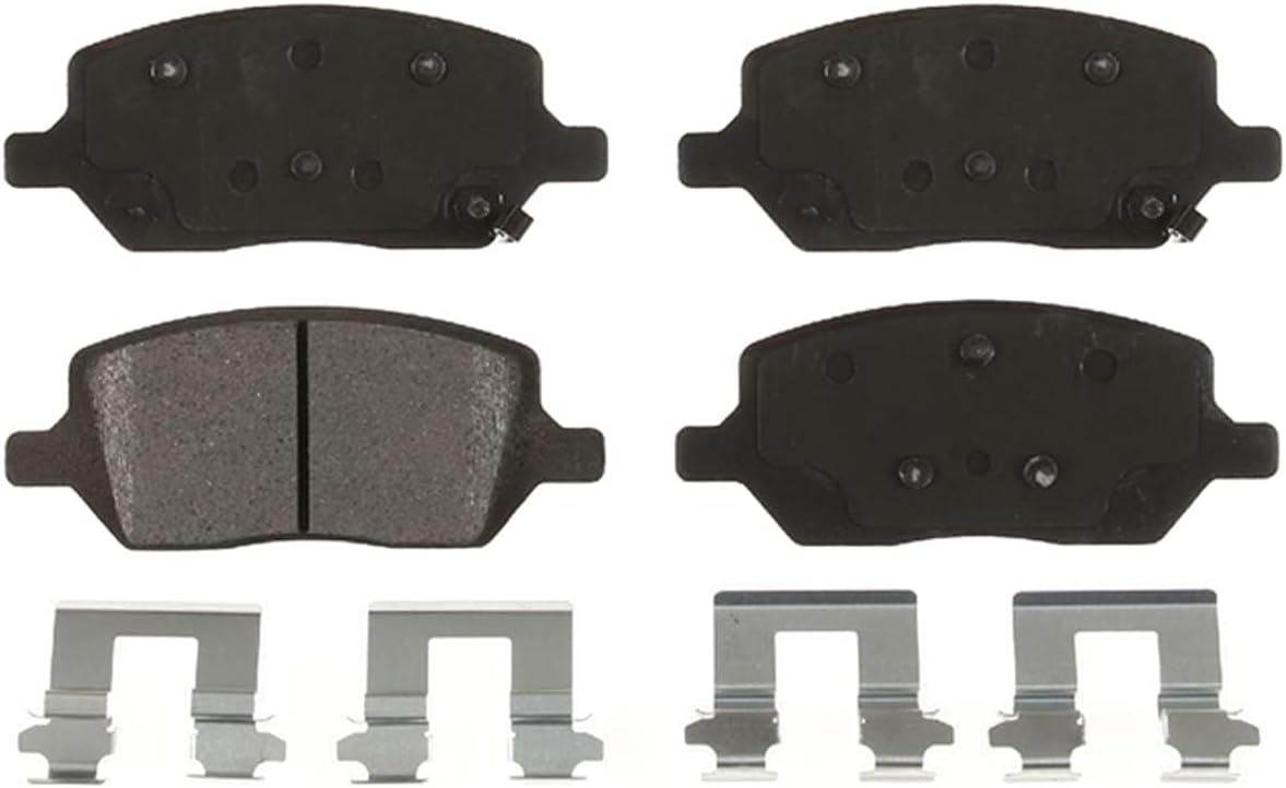 Detroit Axle - Rear Brake Calipers w/Bracket Ceramic Brake Pads Kit Replacement for 2005-2009 Uplander Terraza Montana Relay - 6pc Set