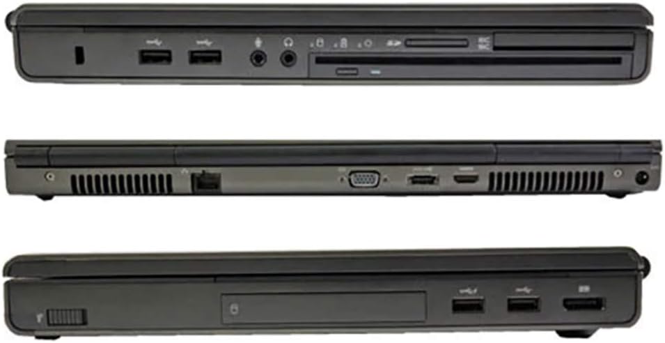Dell Precision M4800 Mobile Workstation with Intel i7-4810MQ Quad Core CPU, 16GB DDR4 RAM, 1TB SSD, 15.6 inch Display, Laptop Bag, ASIM48001A (Renewed)
