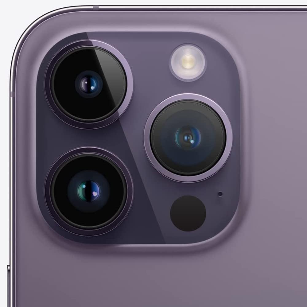 Apple iPhone 14 Pro Max, 512GB, Deep Purple - Locked to AT&T (Renewed)
