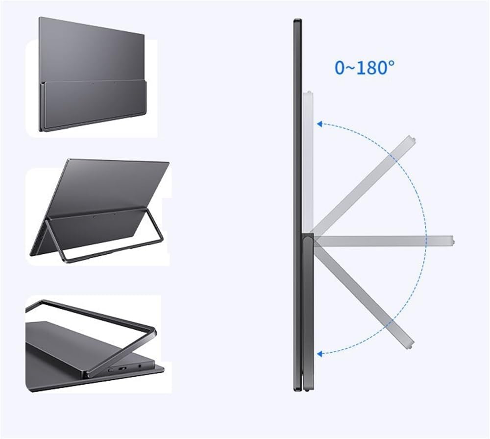 Portable Monitor for Laptop 2.5K 16-inch 120Hz Portable Display for Laptops, Mobile Phones, and Extended Secondary Screens Portable Gaming Monitor