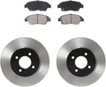 Front Brake Pads and Rotors, Automotive Replacement Brake Kits for Honda Civic del Sol 1.6L 1994-1997, for Honda Civic 1.6L 1993-1995, for Honda Fit 1.5L 2007-2011