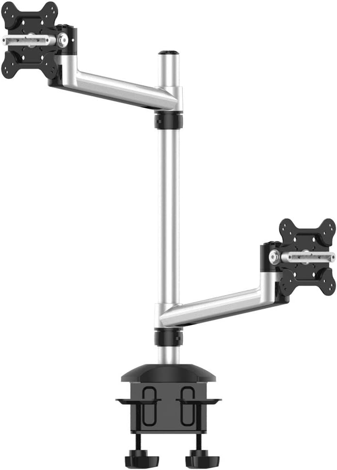 Dual Monitor Desk Mount for Apple Top Down with Single Arms (BL-AP18)