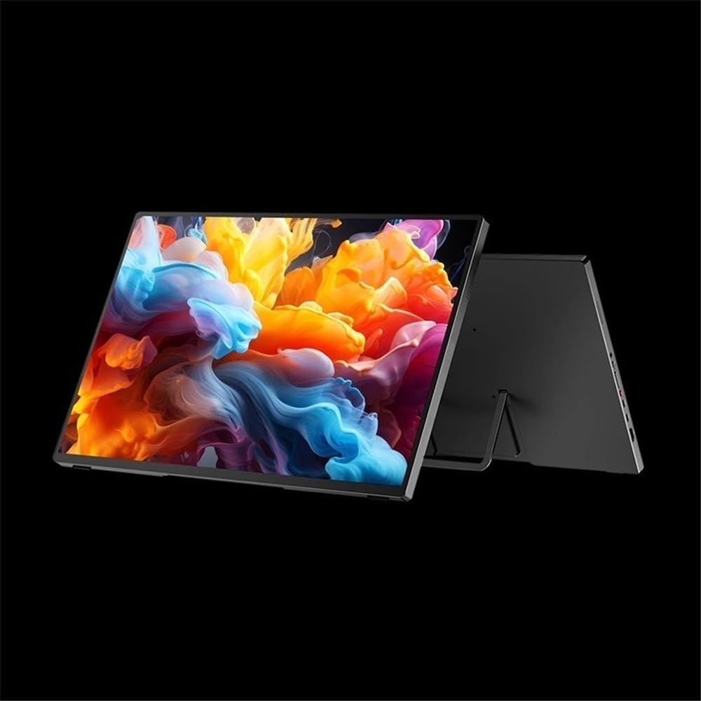 Portable Monitor for Laptop 2.5K Full HD Resolution 120Hz 300nits Laptop External Screen 16 Inch Portable Monitor Portable Gaming Monitor