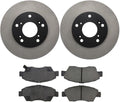 Front Brake Pads and Rotors Kit, Replacement Brakes Kit for Honda Civic 1.3L 2006-2011