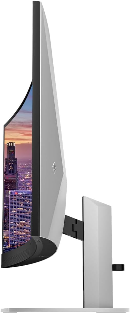 HP Series 7 Pro 40-inch 740pm 5K2K WUHD 2160P Conferencing Monitor, with Webcam, Mic, Speaker, Daisy Chain, Full Dock, HDMI, DisplayPort, USB Hub, USB-C with 100W PD