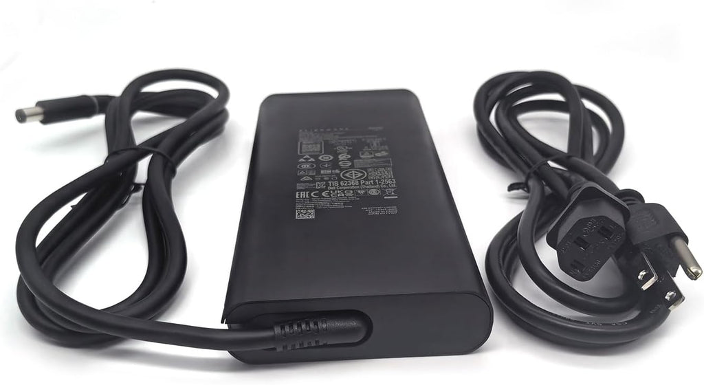 Dell Alienware GAN Laptop Charger 360W Barrel 7.4mm tip,Aliemware M18 X16 M16 X17 R2 AC Adapter, Black, LA360PM230