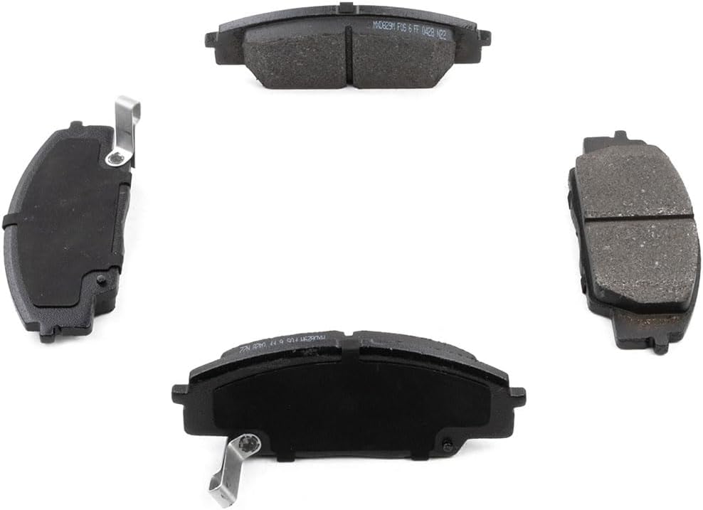 6Pcs Vented Brake Rotor and Semi-Metallic Pads Front Replacement Brakes Kit fits Honda Civic 2.0L 2006-2011, fits Acura CSX 2.0L 2007-2010, fits RSX 2.0L 2002-2006
