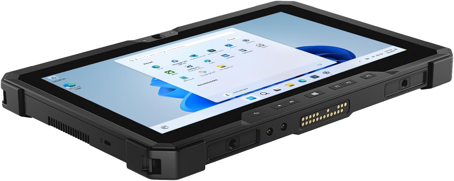 Dell Latitude 7212 Rugged Extreme Tablet PC, 11.6' FHD Touch, i7-8650U up to 4.2GHz, Outdoor-Readable, 16GB RAM, 512GB SSD, USB-C, 4G LTE, Dedicated GPS, Detachable Keyboard, Windows 11 Pro (Renewed)