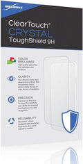BoxWave Screen Protector Compatible with LG StanbyME Portable Touch Screen Monitor (27 in) - ClearTouch Crystal ToughShield 9H (2-Pack), Clear 9H Tough Flexible Film Screen Protector