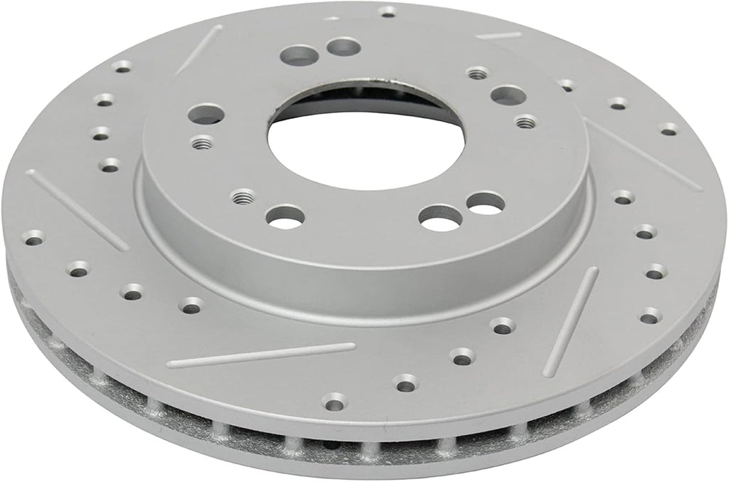 TRQ Front & Rear Brake Performance Rotor Kit Compatible with Sebring Avenger Stratus Eclipse
