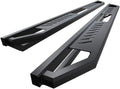 HD Ridez Hybrid Rocker Steps Steel Armor Compatible with Toyota Tundra 2000-2006 Access Cab (Drilling Required) (Nerf Bar Side Steps Side Bars)