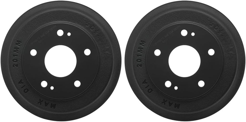 Brake Drum 2X Rear Automotive Replacement Brake Kit for Honda Civic 1.8L 2006 2007 2008 2009 2010 2011 2012 2013 2014 2015, for Honda Civic 1.8L Manual 2013 2014 2015